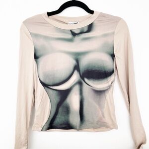 Fashion Nova Shape of Me Top L